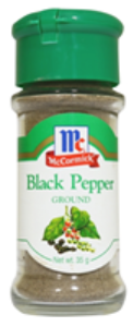 McCormick Ground Black Pepper | 35g