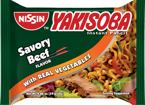 Nissin Yakisoba Savory Beef | 59g