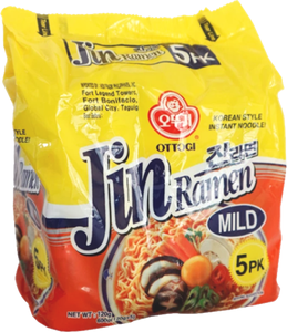 Ottogi Jin Ramen Multipack Mild | 120g 5pcs