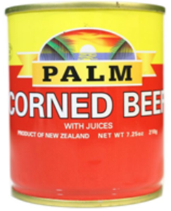 PALM CORNED BEEF REGULAR 210G