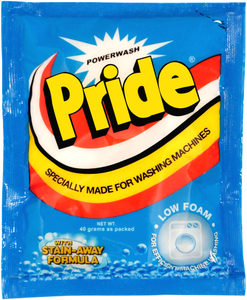 Pride Detergent Powder Washing Machine | 40g 6pcs
