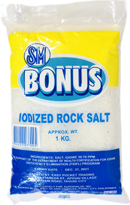 SM Bonus Iodized Rock Salt | 1kg