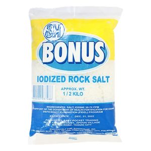 Sm Bonus Iodized Rock Salt | 500g