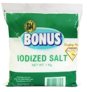 SM BONUS IODIZED SALT 1KG