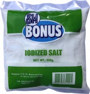 SM BONUS IODIZED SALT 500G