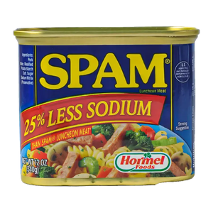 Spam Luncheon Meat 30% Less Sodium | 12oz