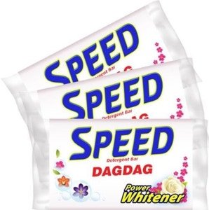 Speed Bar White  With Tawas | 145g 3pcs