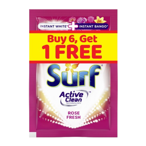 Surf Detergent Powder Rose Fresh | 65g 6+1pcs