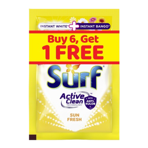 Surf Detergent Powder Sun Fresh | 65g 6+1pcs