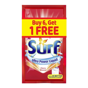 Surf Liquid Detergent Cherry Blossom | 64ml 6+1pcs