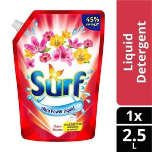 Surf Liquid Detergent Cherry Blossom Pouch | 2.5L