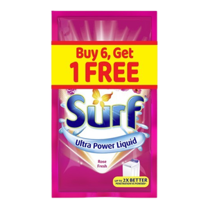 Surf Liquid Detergent Rose Fresh | 64ml 6+1pcs