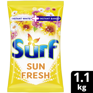 Surf Yellow Detergent Powder Sun Fresh Pouch | 1.1kg