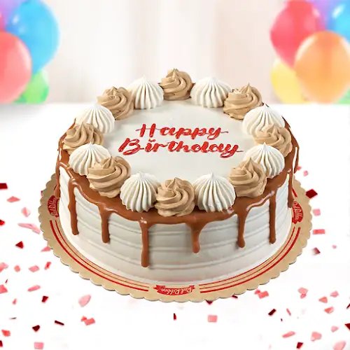 Supreme Caramel-Mocha Dedication Cake