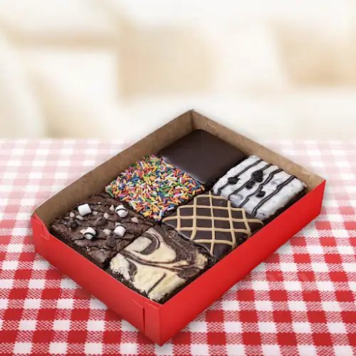 Fudgy Brownies 6s